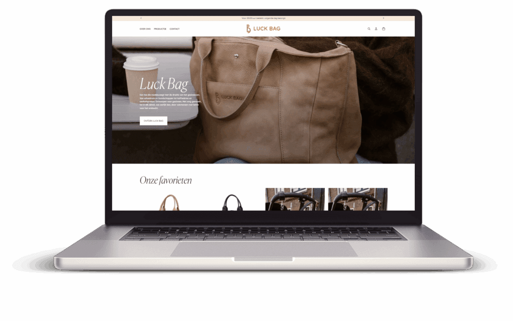 Nieuwe webshop Luck Bag Amsterdam